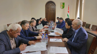 Беслан Эшба принял участие в заседании госкомиссии по проведению юбилейных мероприятий, посвященных памяти Владислава Ардзинба